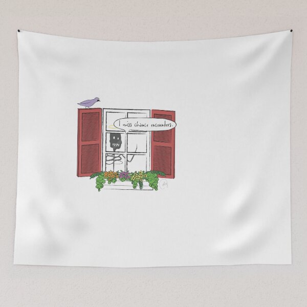 Item preview, The "i miss chance encounters" Winston designed and sold by Carly Jennion.