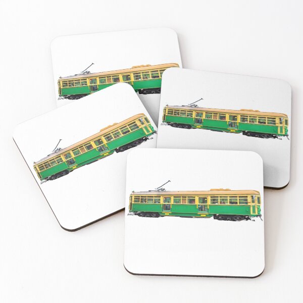 Item preview, Melbourne tram, public transport print  designed and sold by melbournegirl.