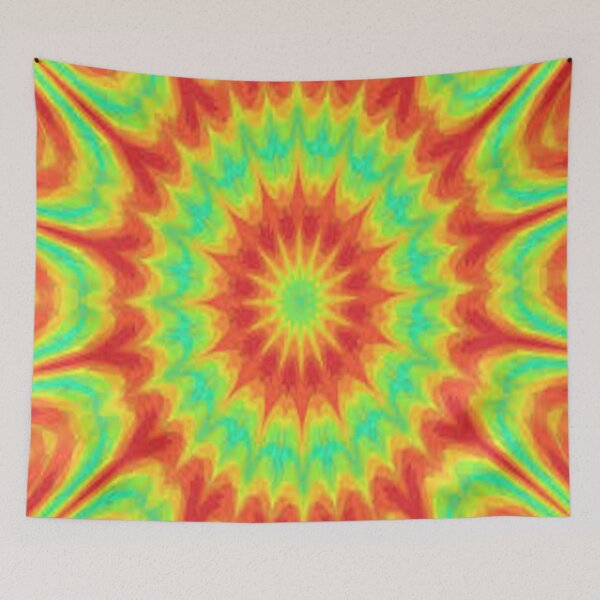 Item preview, Tie Dye Fire Burst designed and sold by Slydell1.