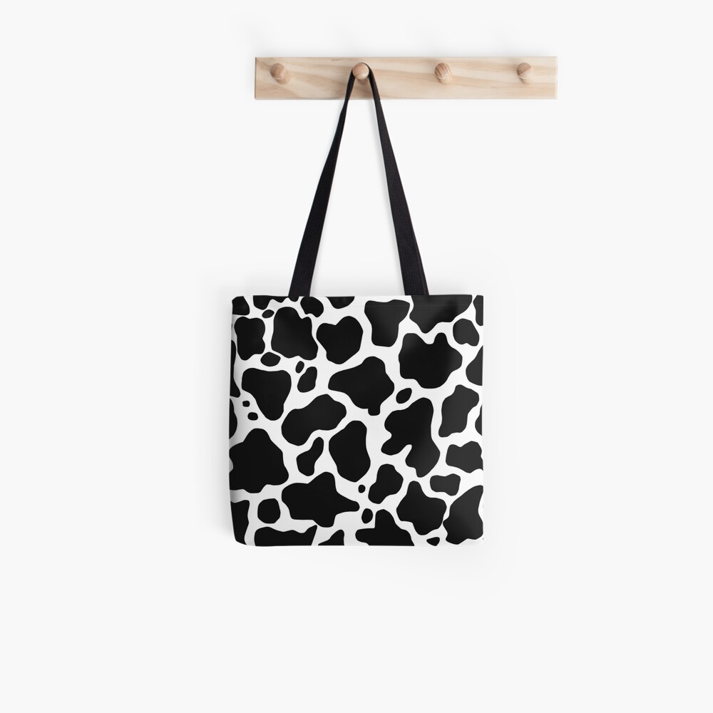 small cow print purse