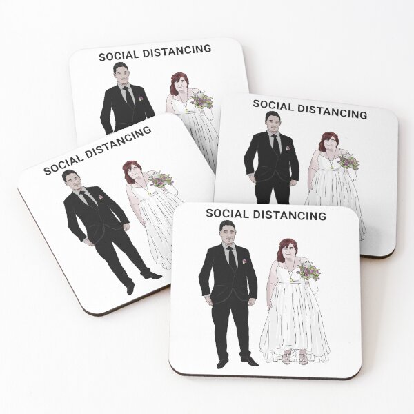 Item preview, Danielle and Mohammed - Social distancing - 90 day fiance  designed and sold by Ofthemoral.