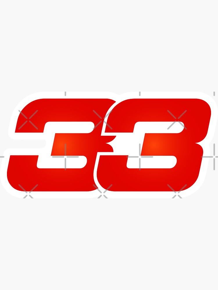 « N ° 33 Max Verstappen » par glampy