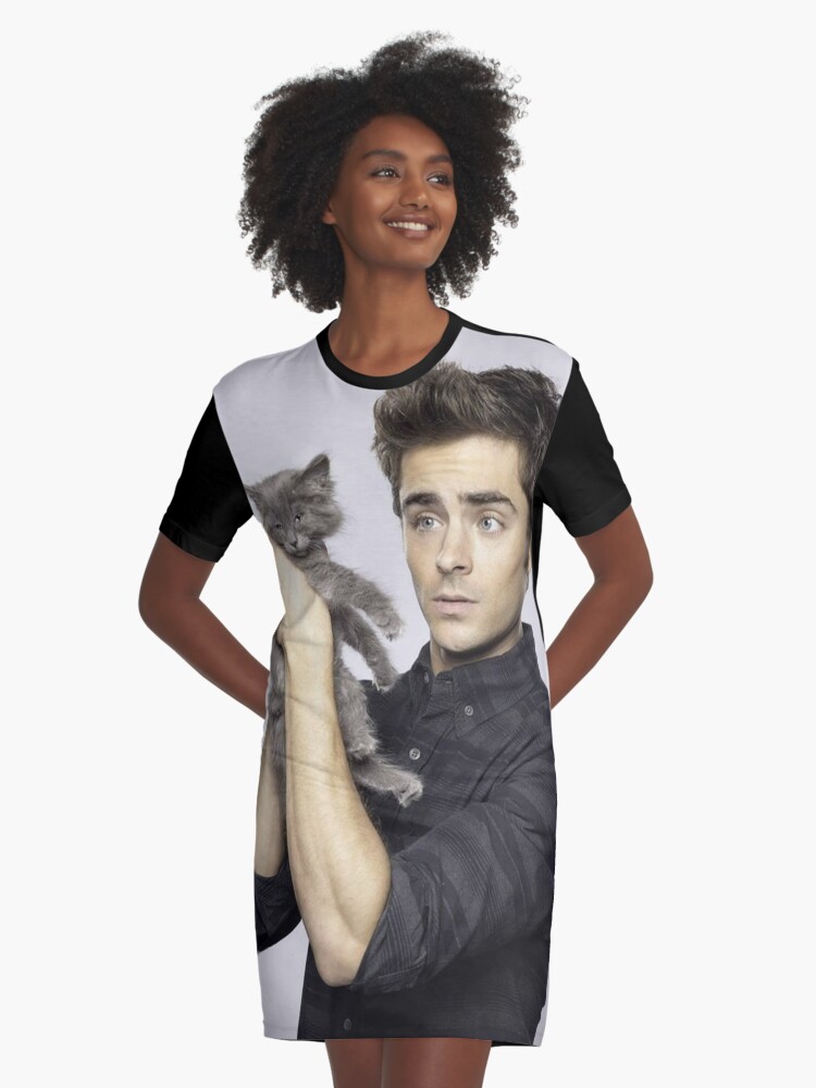 cat t shirt dress