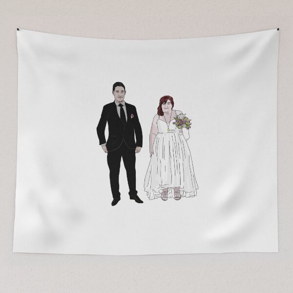 Item preview, Danielle and Mohammed - Wedding day - 90 day fiance  designed and sold by Ofthemoral.