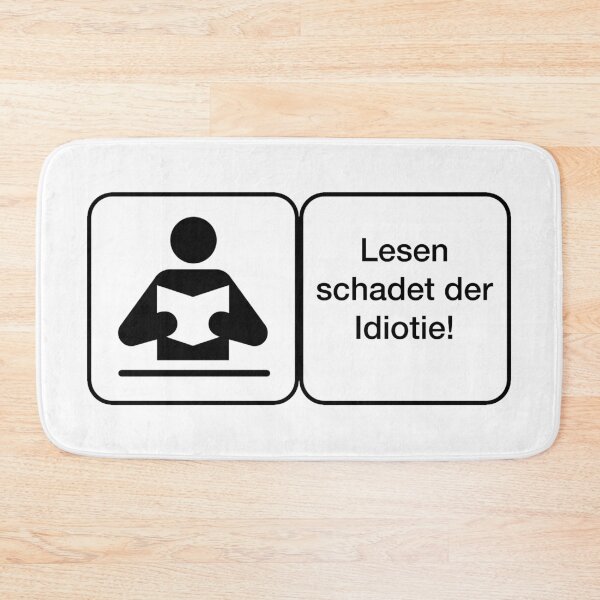 Item preview, Vektor Warnung Deutsch Lesen Idiotie designed and sold by Netsrotj.