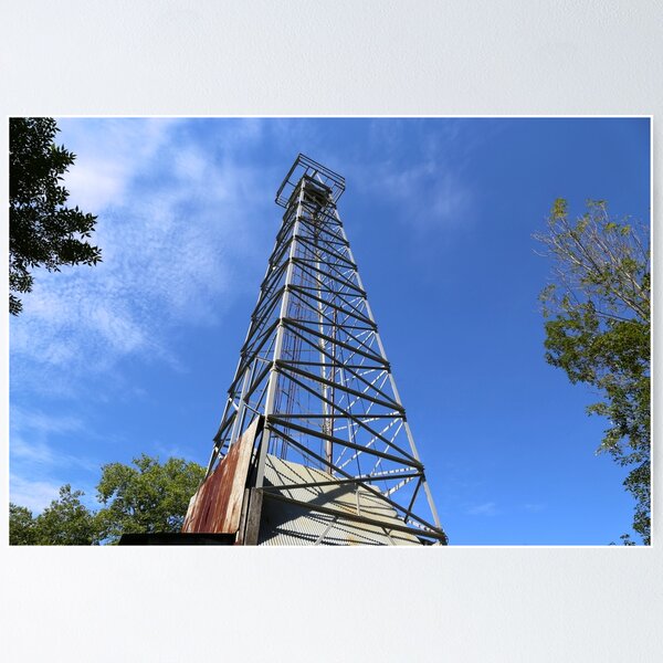 Oil Tower Poster