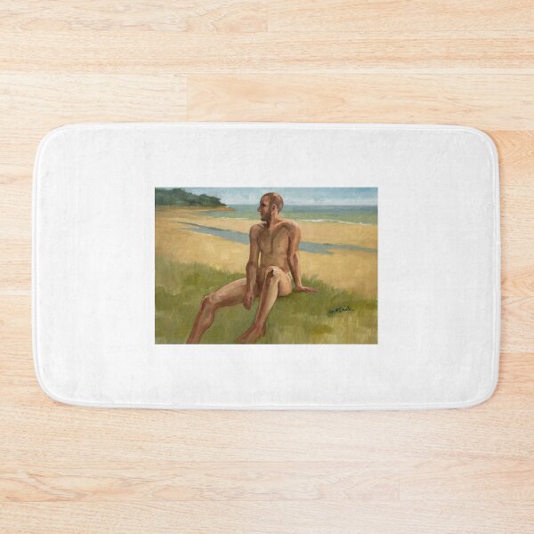 Item preview, Carmine at Rickett's Point ~ oil painting designed and sold by Roz McQuillan Fine Art & Photography.
