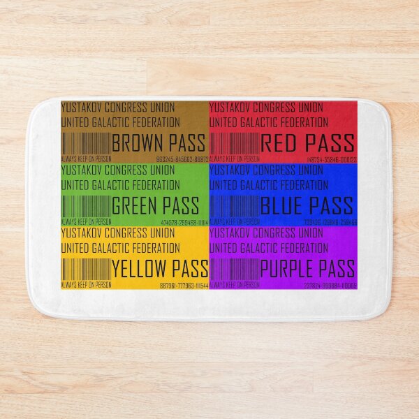Item preview, Yustakov Colored Passes designed and sold by ToasterToby.