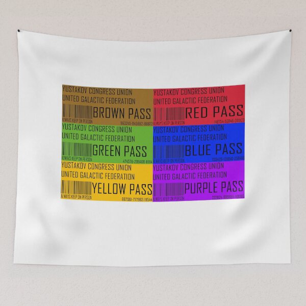 Item preview, Yustakov Colored Passes designed and sold by ToasterToby.