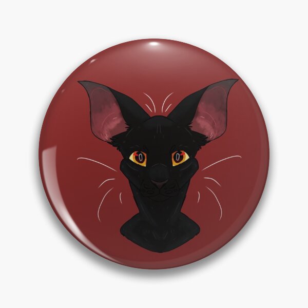 Item preview, Black Cat Head designed and sold by SkullRaptor.