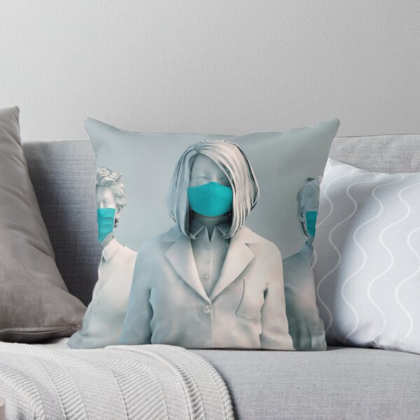 Artikelvorschau, Beschäftigte im Gesundheitswesen, die mit Gesichtsmasken zusammenstehen entworfen und verkauft von kentoh.