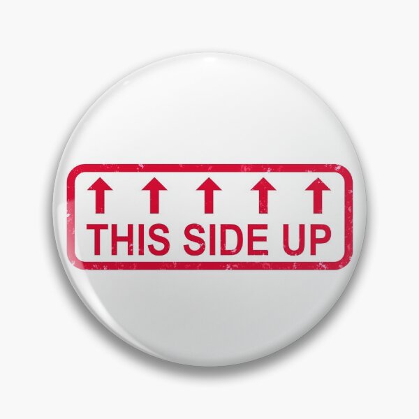 Item preview, This Side UP Warning Label Stamp designed and sold by CR-Studio.