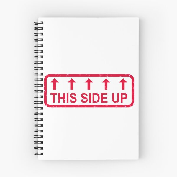 Item preview, This Side UP Warning Label Stamp designed and sold by CR-Studio.