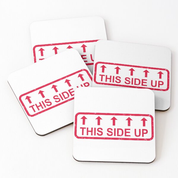 Item preview, This Side UP Warning Label Stamp designed and sold by CR-Studio.