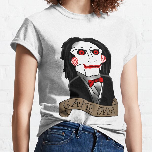 Billy the Puppet from Saw and Jigsaw Classic T-Shirt