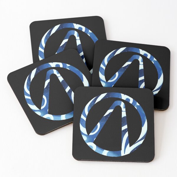Borderlands 3 Amara Action Skill Vault Hunter Symbol Coasters (Set of 4)