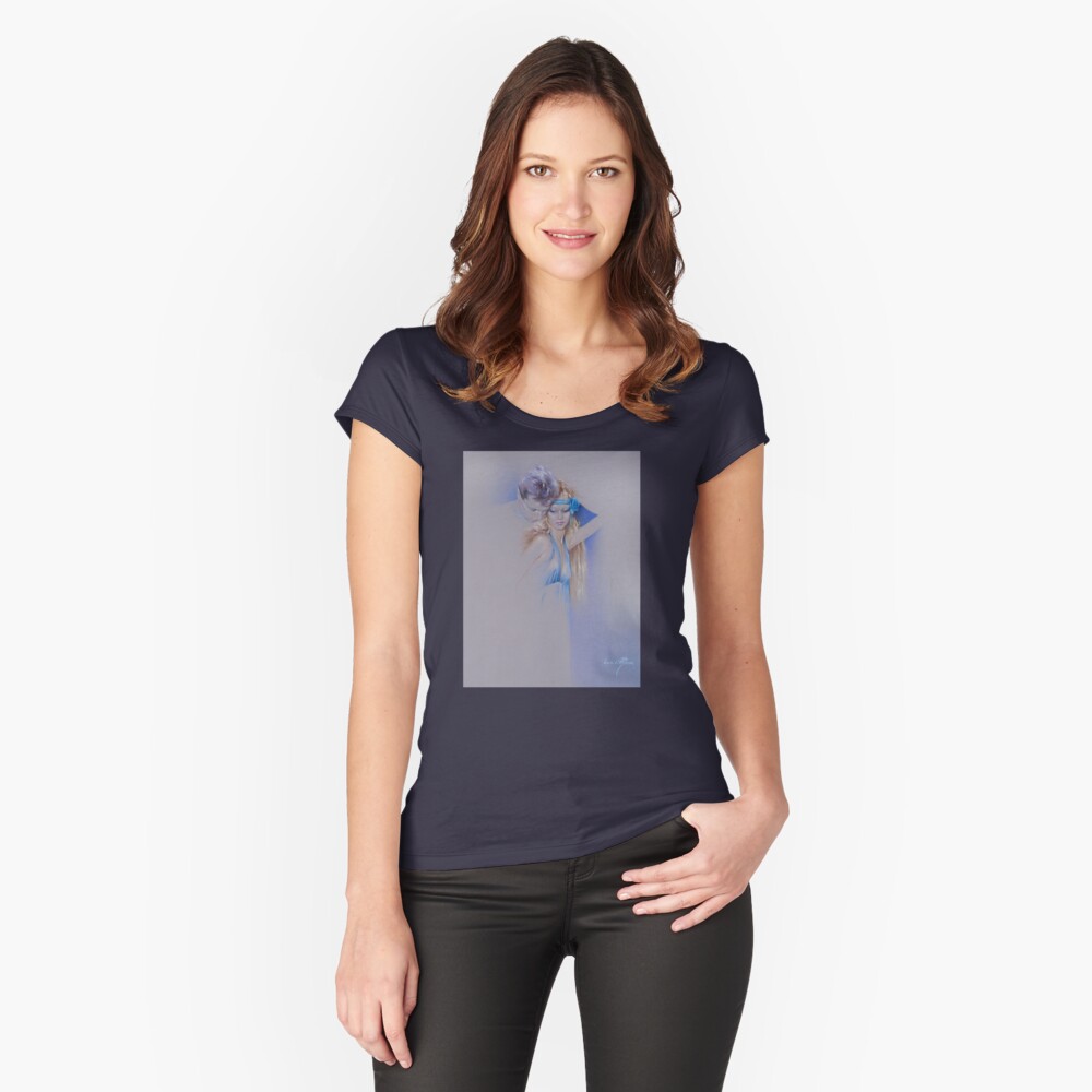 Item preview, Fitted Scoop T-Shirt designed and sold by sara-moon.