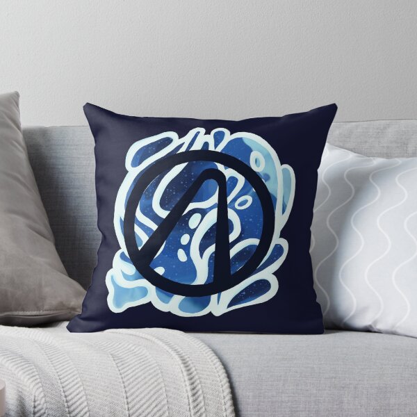 Borderlands 3 Amara Action Skill Vault Hunter Symbol Throw Pillow