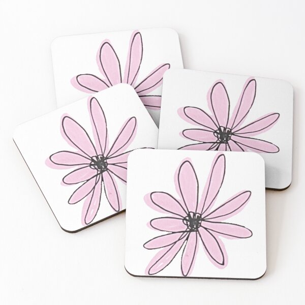Item preview, pink flower doodle designed and sold by Sam's Shop :).
