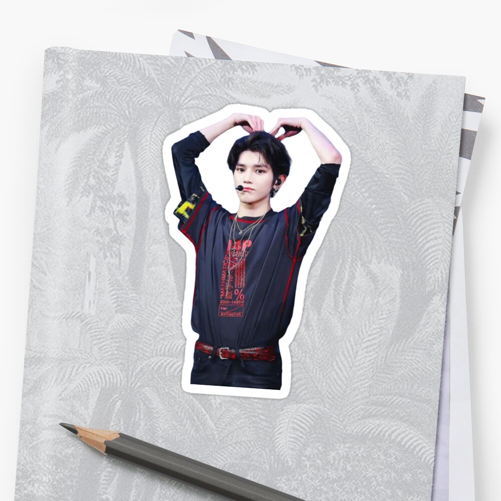  NCT  Taeyong  Sticker  by wwjkhsk Redbubble