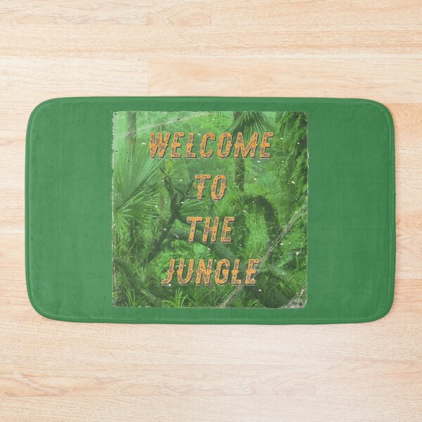 Item preview, Welcome to the Jungle - Square designed and sold by Hell-Prints.