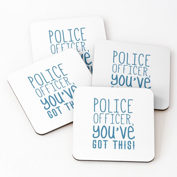 Item preview, Police officer You've got this! designed and sold by jazzydevil.