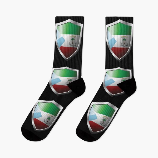 Item preview, Strong Equatorial Guinea Flag Shield Country designed and sold by HelloFromAja.