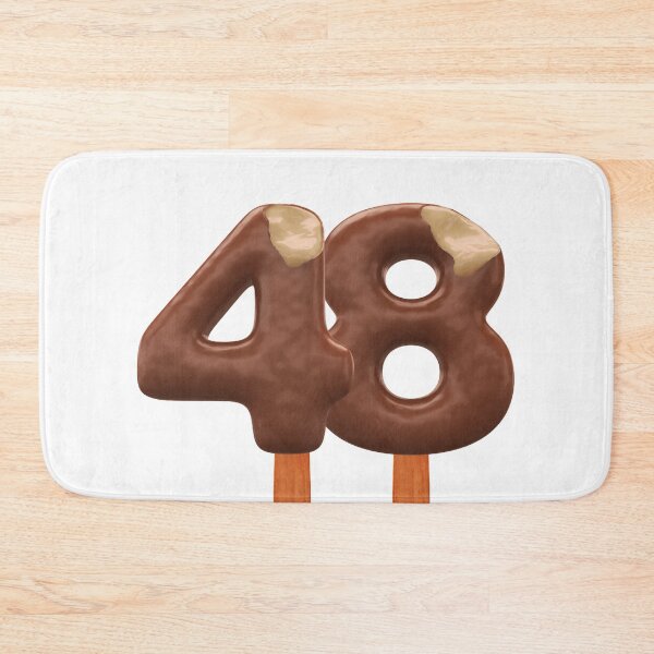Item preview, 48 Ice Cream Fourty Eight  Number 3d Chocolate designed and sold by HelloFromAja.