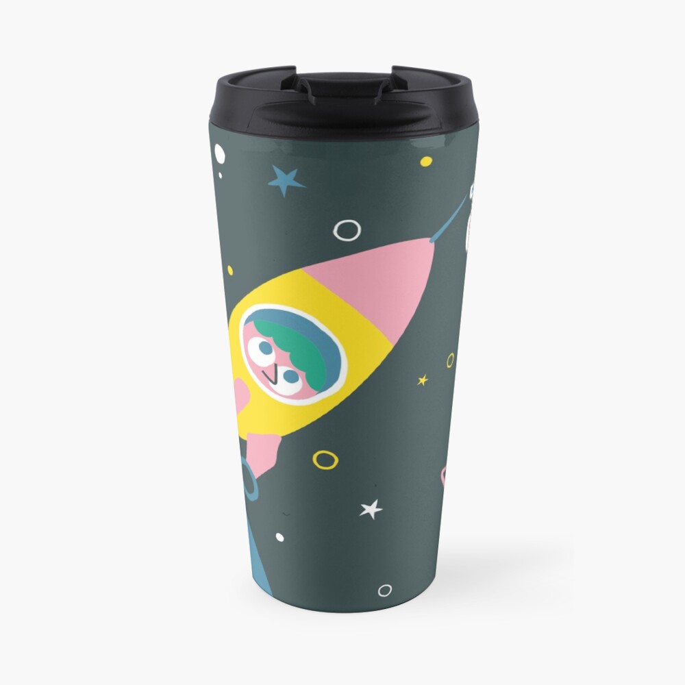 ¡Nos vamos a la luna! Taza de viaje