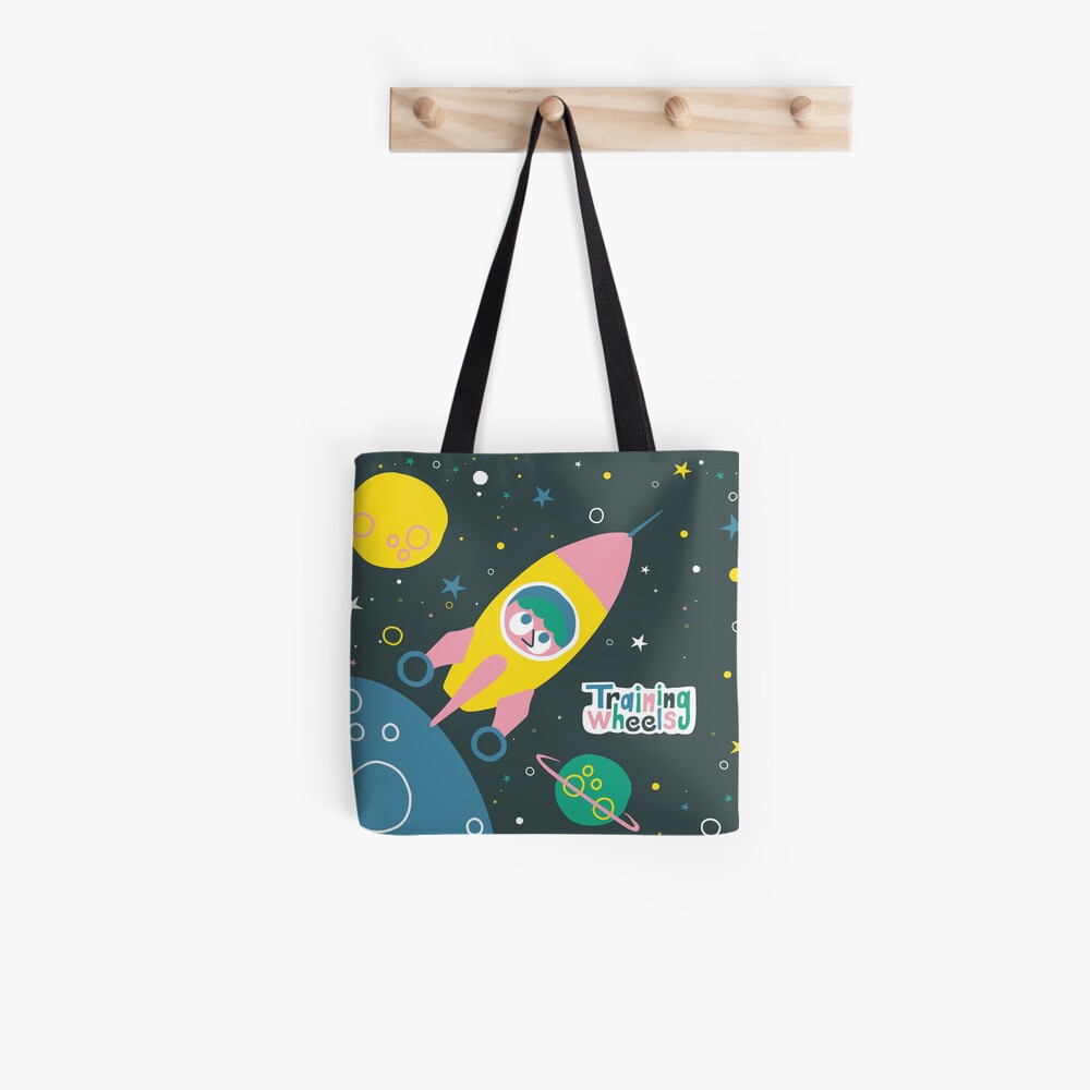 ¡Nos vamos a la luna! Bolsa de tela