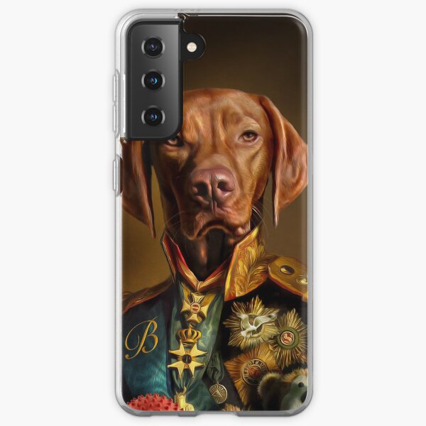 Bertie the Hungarian Vizsla - Dog Portrait Samsung Galaxy Soft Case