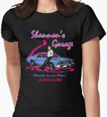 Shannon's Garage Women's Fitted T-Shirt