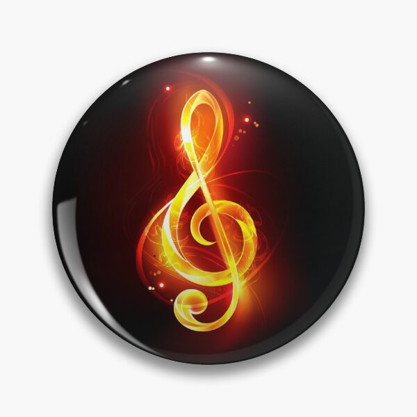 Item preview, Fiery Musical Key designed and sold by Blackmoon9.