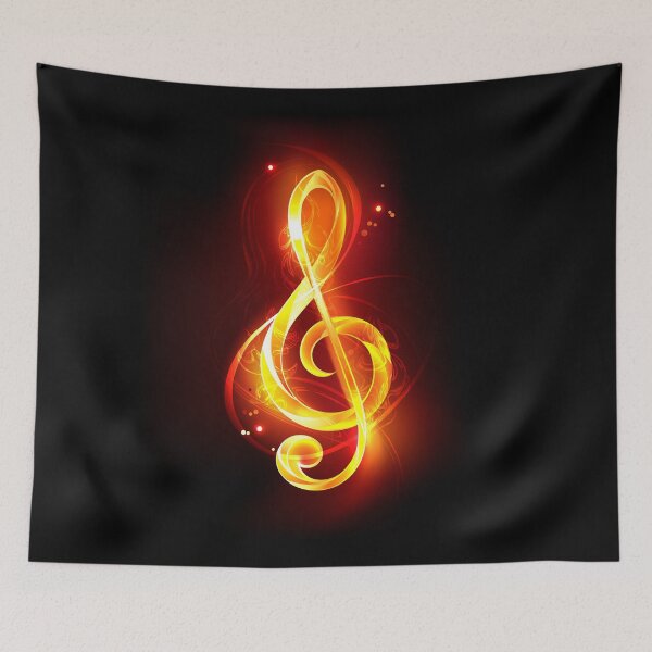 Item preview, Fiery Musical Key designed and sold by Blackmoon9.