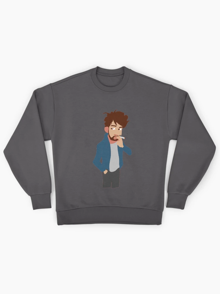 Imagen 1 de 6, Sudadera oversize prémium con la obra Fumar, diseñada y vendida por Rococodesigns.