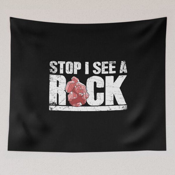 Item preview, Stop I See A Rock Funny Geologist designed and sold by Captain Mood.