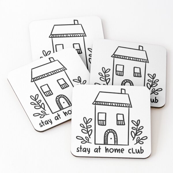 Aperçu de l'œuvre Rester à la maison Club créée et vendue par Victoria R.