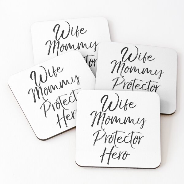Artikelvorschau, Wife Mommy Protector Hero entworfen und verkauft von TNDesignStudio.