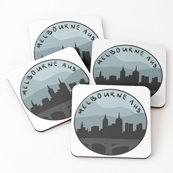 Item preview, Melbourne - The Travel Series  designed and sold by PastelThorns.