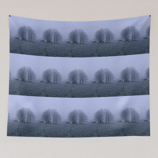 Item preview, Trees, frost, fog. Hob Moor, York. designed and sold by paulboizot.