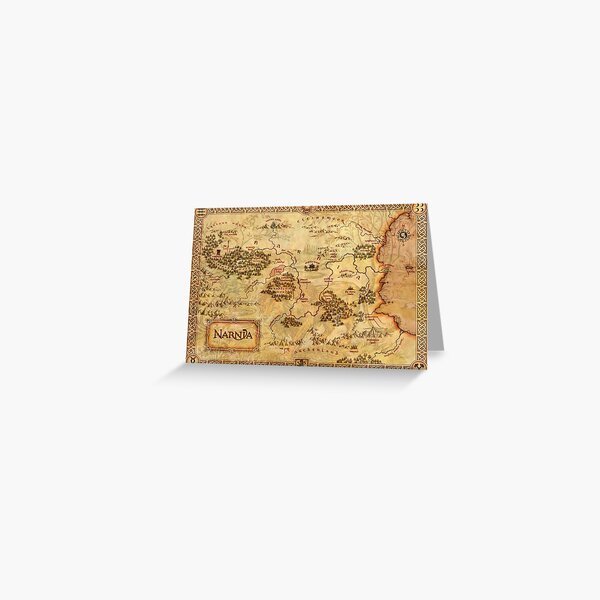 Item preview, Map of Narnia designed and sold by booksnbobs.