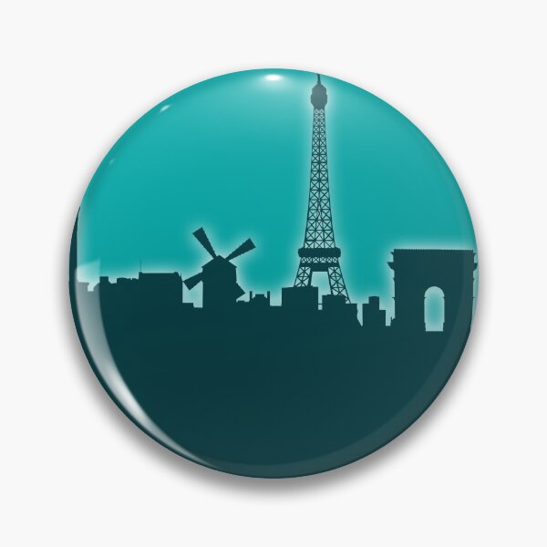 Item preview, Paris France Skyline designed and sold by ArtPrints.