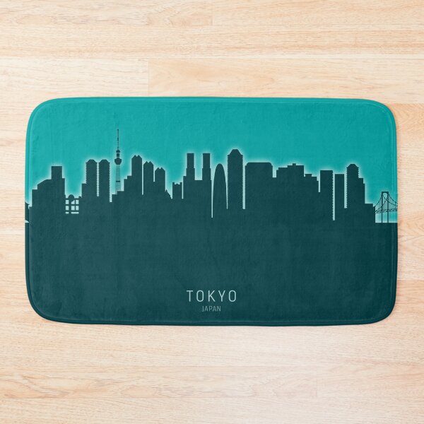 Artikelvorschau, Tokyo Japan Skyline entworfen und verkauft von ArtPrints.