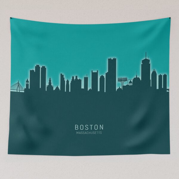 Item preview, Boston Massachusetts Skyline designed and sold by ArtPrints.