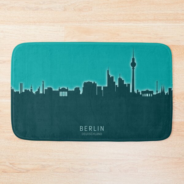 Artikelvorschau, Berlin Germany Skyline entworfen und verkauft von ArtPrints.