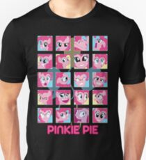 The Many Faces of Pinkie Pie Unisex T-Shirt