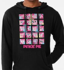 The Many Faces of Pinkie Pie Lightweight Hoodie