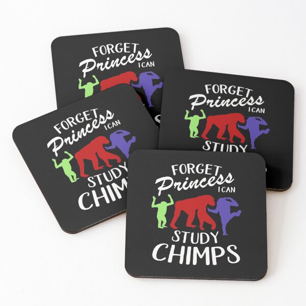 Item preview, Study Chimps in Tanzania Africa Like A STEM Girl Design designed and sold by CrookedCreek.