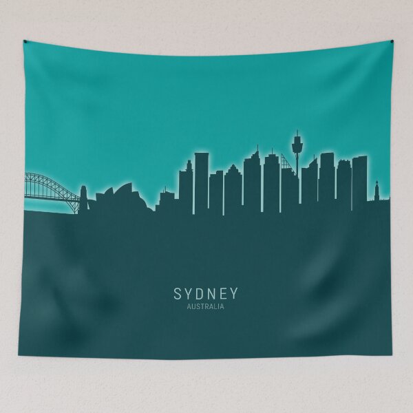 Item preview, Sydney Australia Skyline designed and sold by ArtPrints.