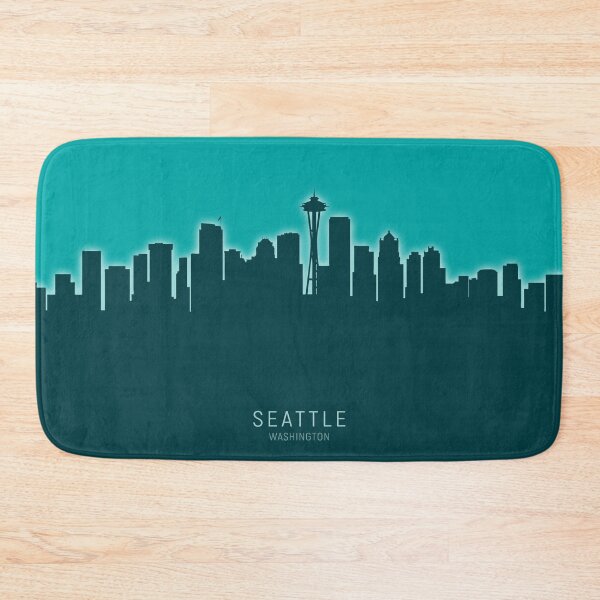 Aperçu de l'œuvre Seattle Washington Skyline créée et vendue par ArtPrints.
